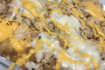 8in Chicken Cheesesteak w/ Fries and Can Soda