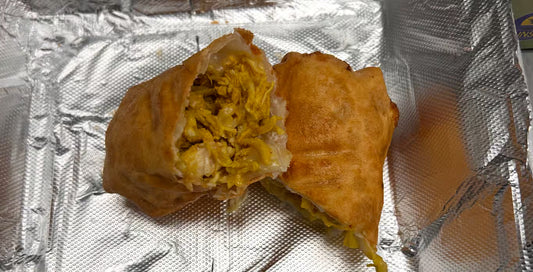 2 Steak Egg Rolls & Fries